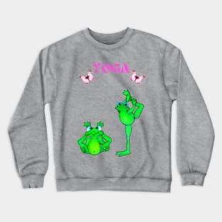 YOGA FROGS Crewneck Sweatshirt